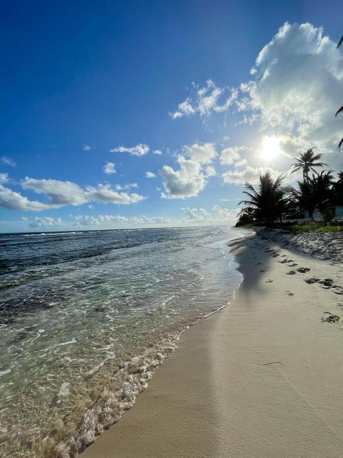 Appartement La Perle, T2 Les Pieds Dans L'Eau A 50M De La Mer Saint-Francois  Kültér fotó