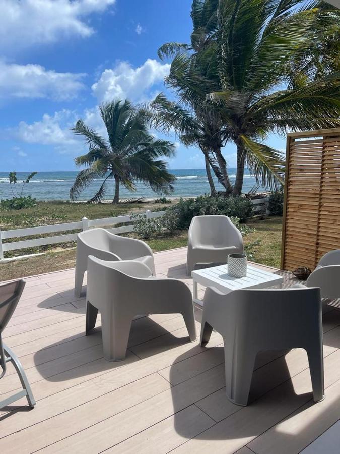 Appartement La Perle, T2 Les Pieds Dans L'Eau A 50M De La Mer Saint-Francois  Kültér fotó